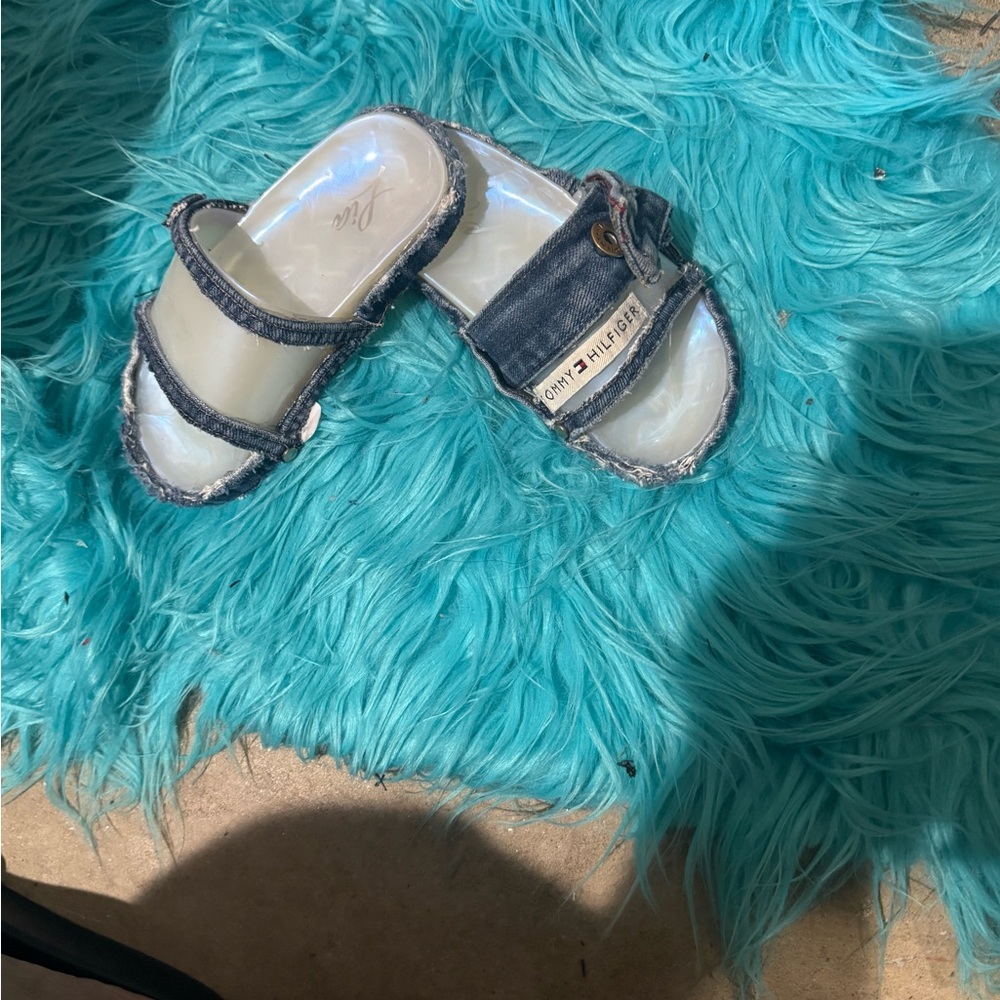 Denim Kids Sandals